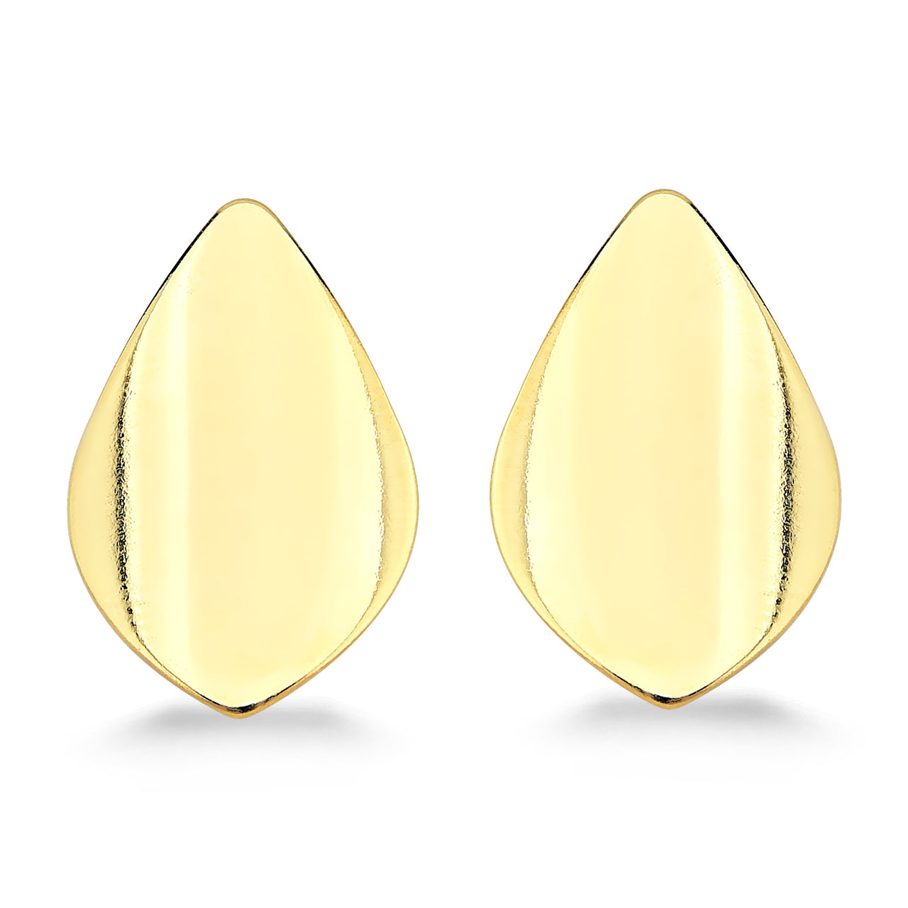 BRINCO LISO FOLHEADO A OURO 18K