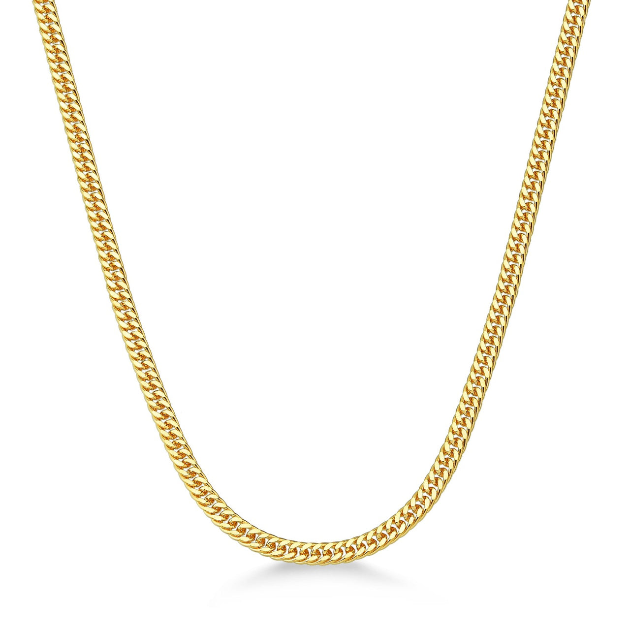 CHOKER FINA TRAMADA FOLHEADO A OURO 18K