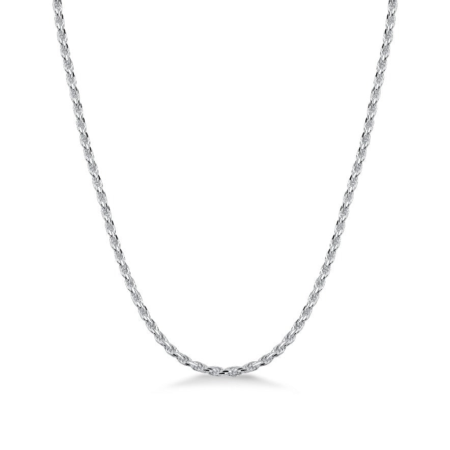 CORRENTE DE PRATA CORDÃO BAIANO 40CM