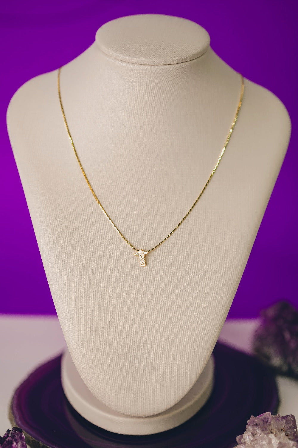 COLAR CRISTO REDENTOR FOLHEADO A OURO 18K