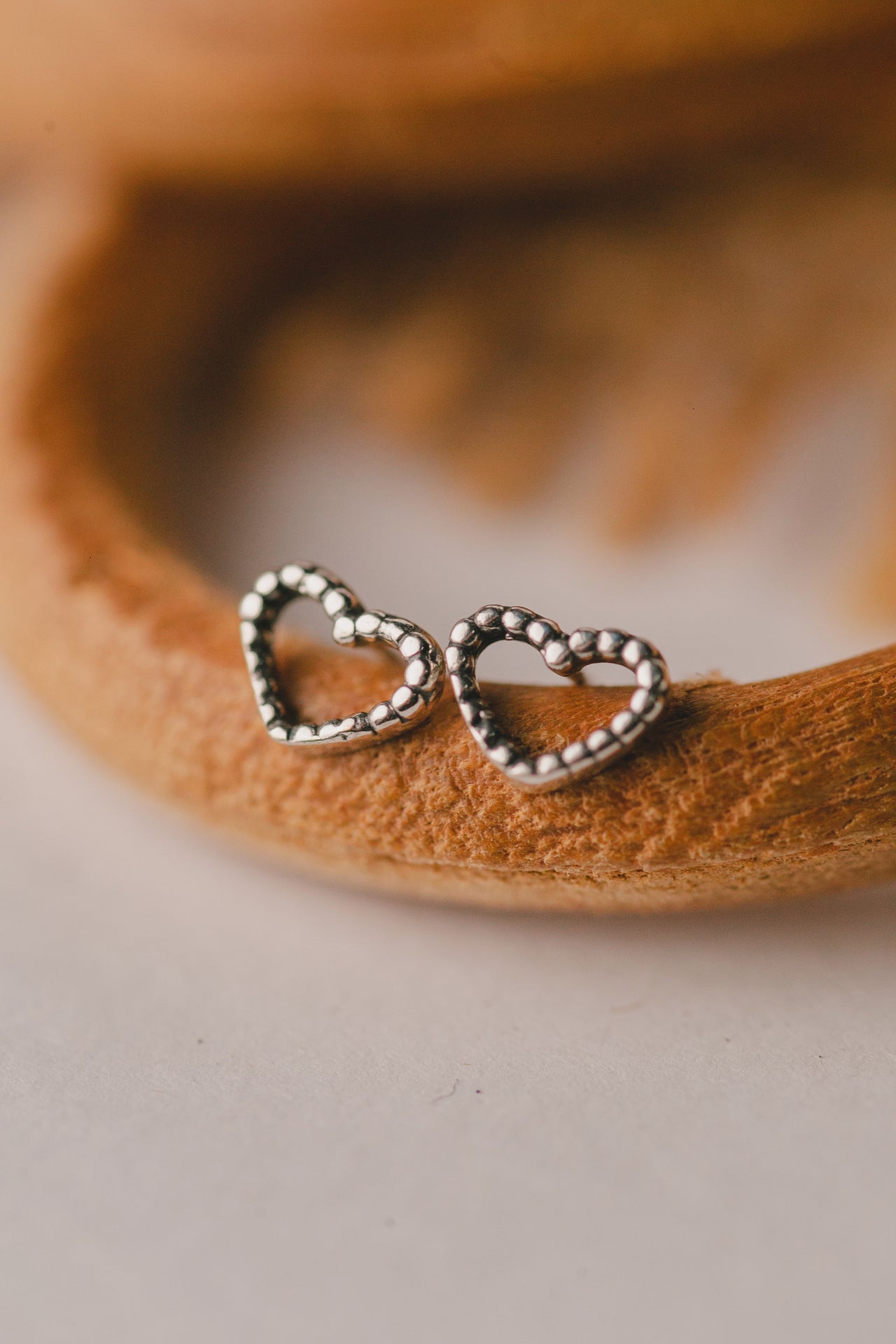 BRINCO DE PRATA CORAÇÃO VAZADO GRANDE