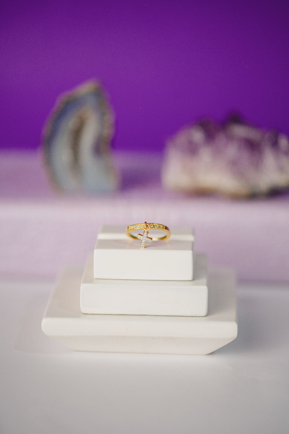 ANEL OUTLET FOLHEADO A OURO 18K