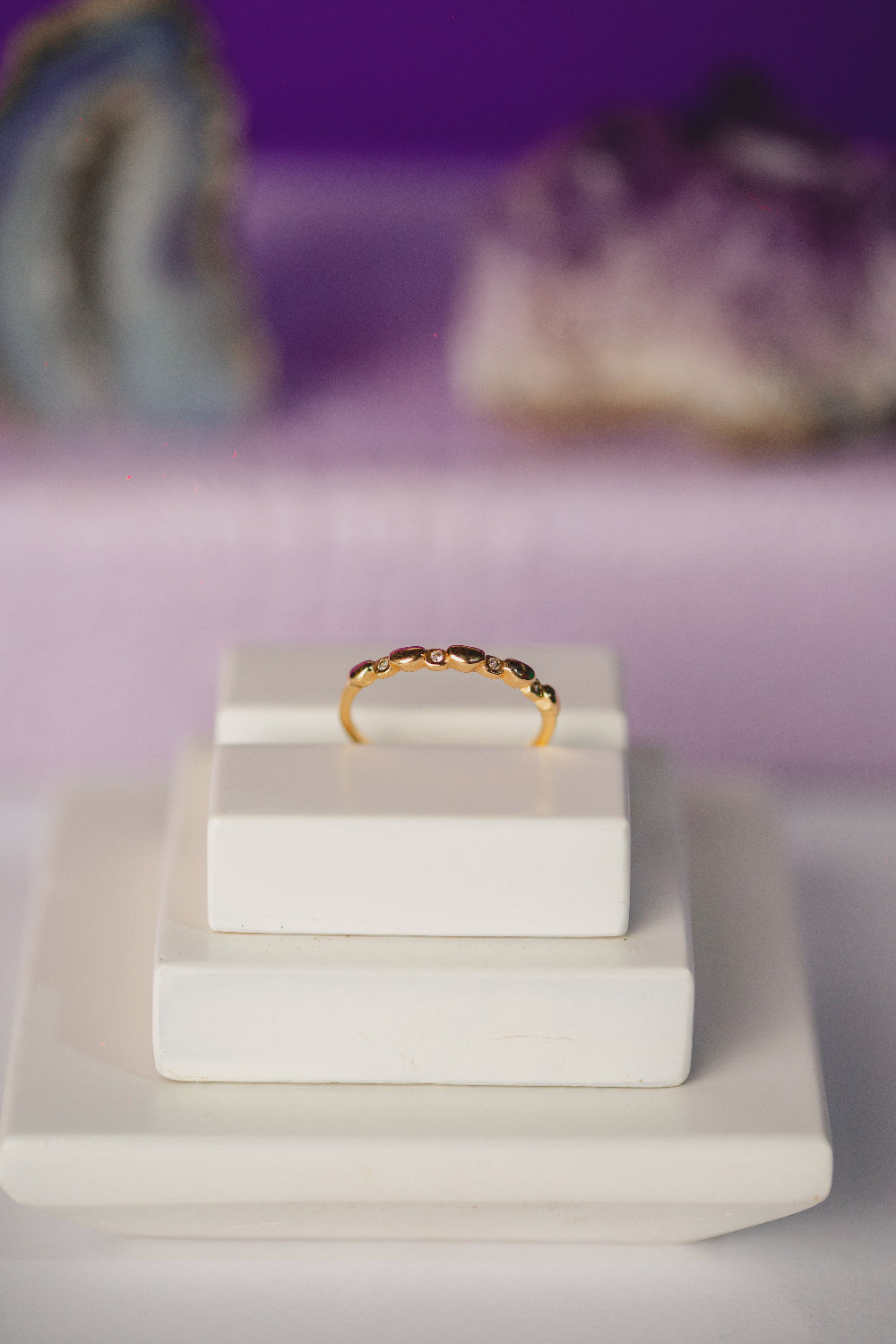 ANEL OUTLET FOLHEADO A OURO 18K