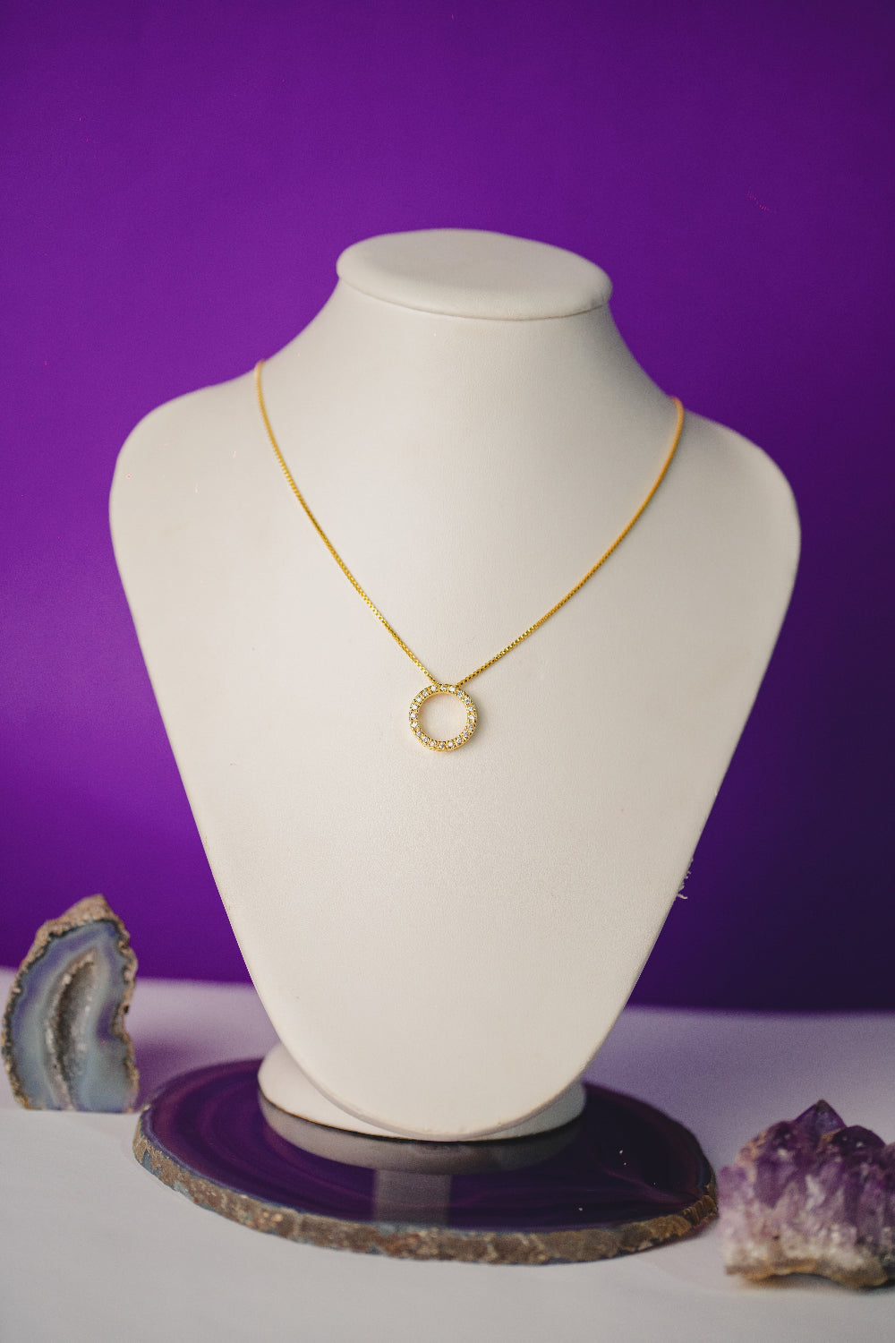 COLAR OUTLET FOLHEADO A OURO 18K