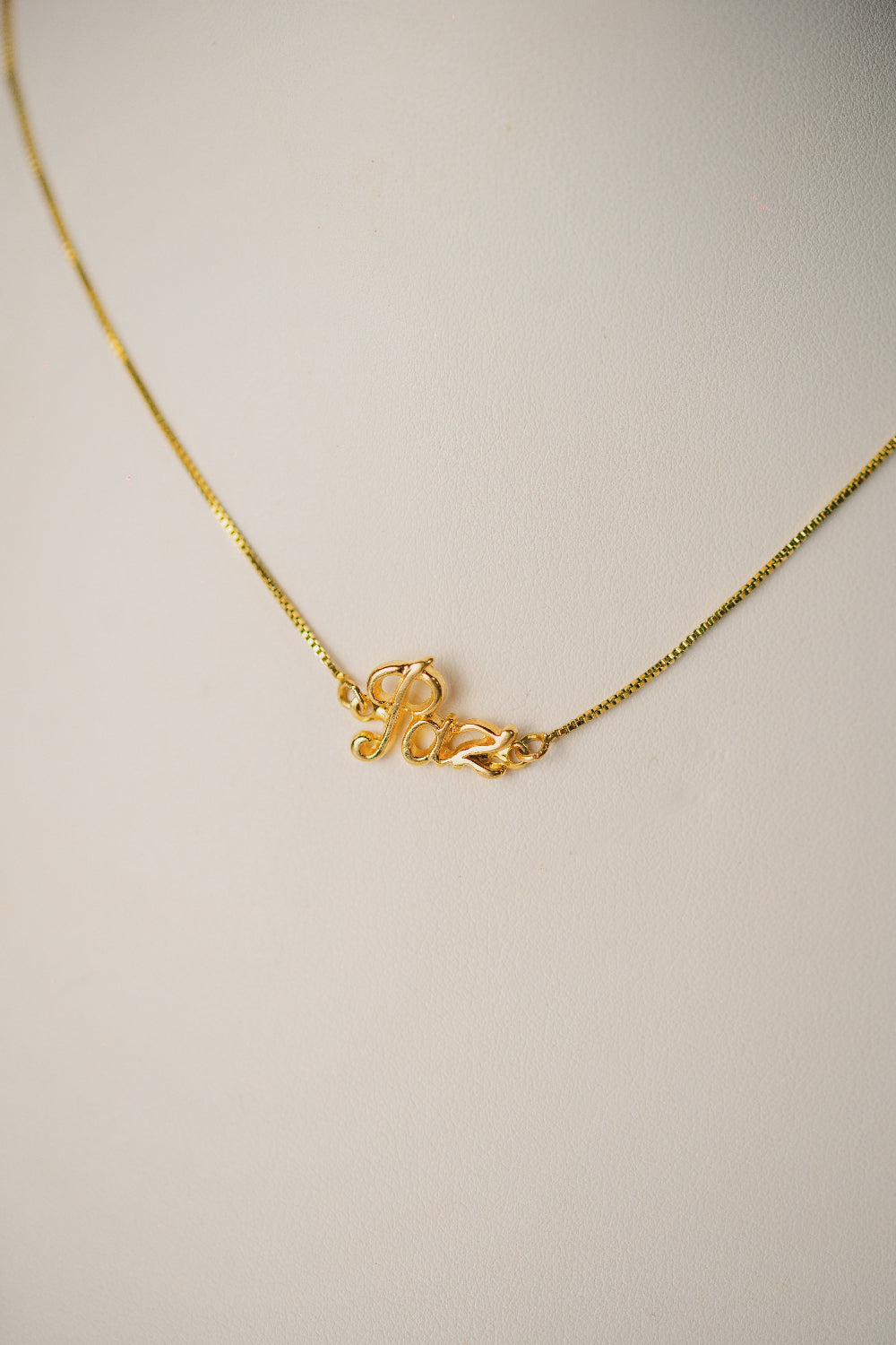 COLAR OUTLET FOLHEADO A OURO 18K