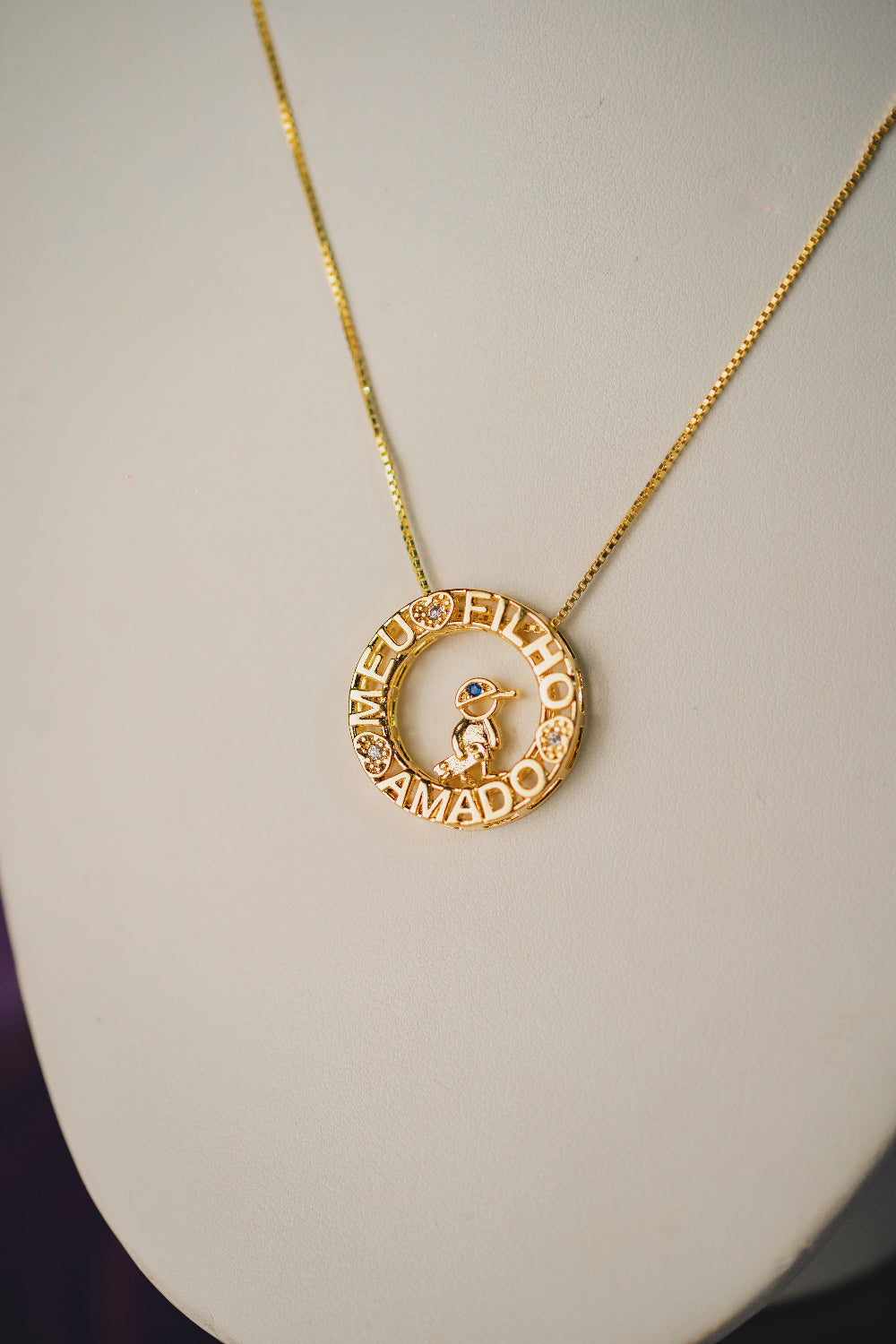 COLAR OUTLET FOLHEADO A OURO 18K