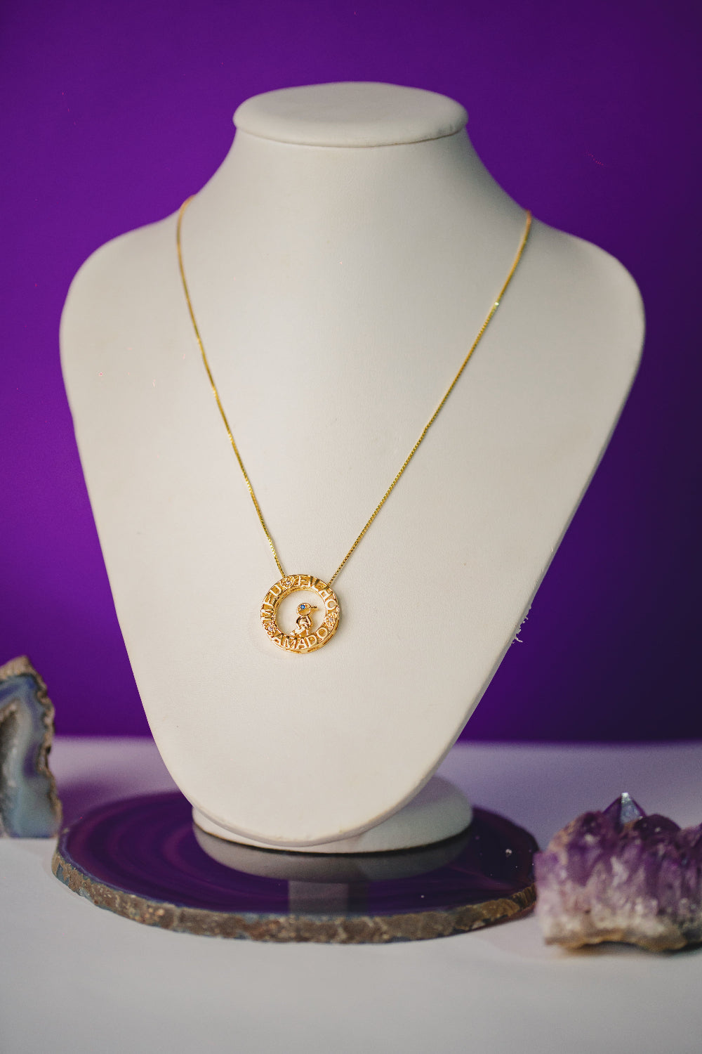 COLAR OUTLET FOLHEADO A OURO 18K