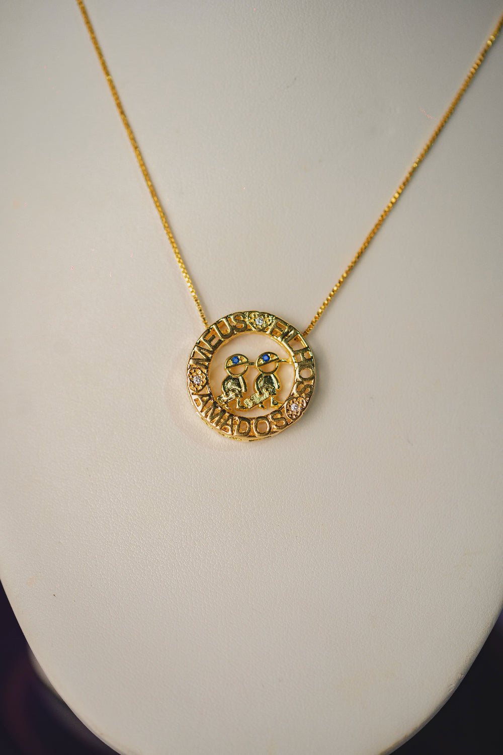 COLAR OUTLET FOLHEADO A OURO 18K