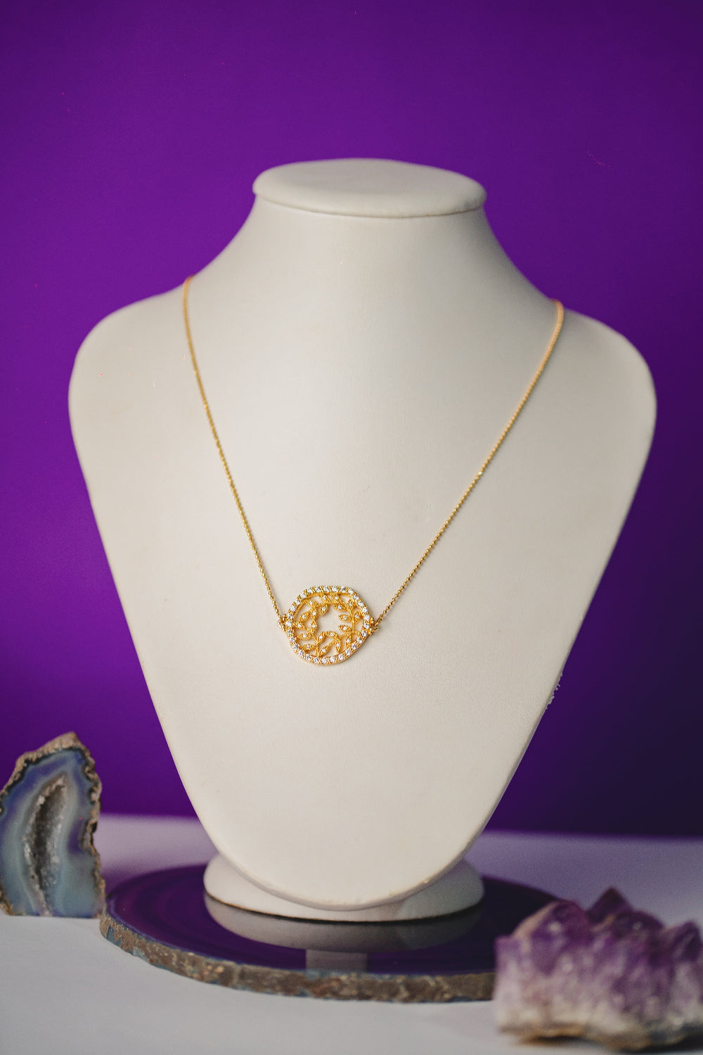 COLAR OUTLET FOLHEADO A OURO 18K
