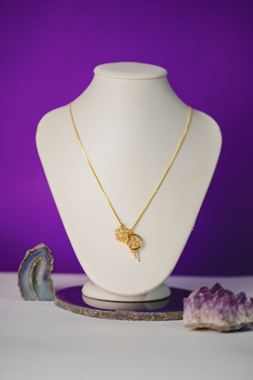 COLAR OUTLET FOLHEADO A OURO 18K