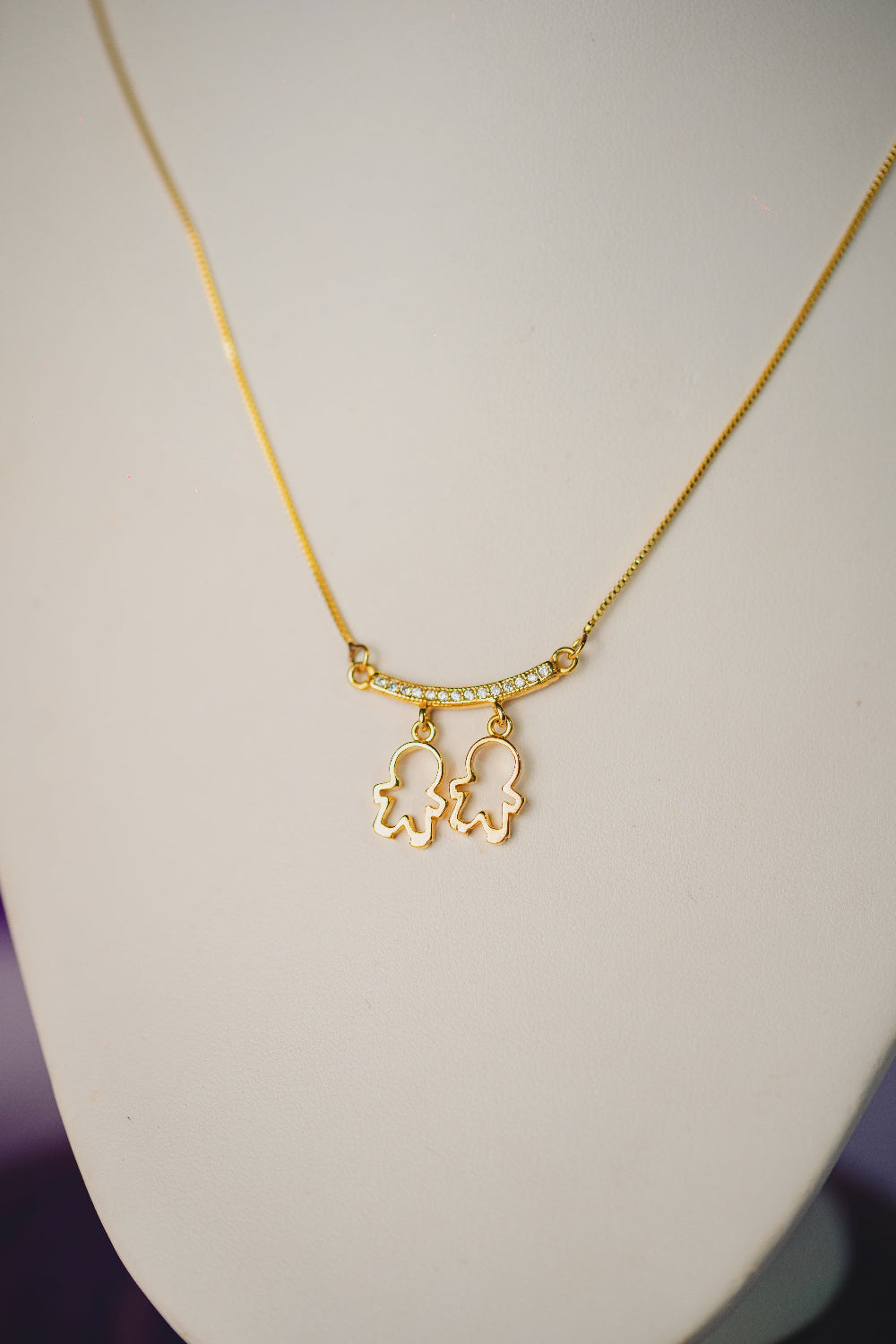 COLAR OUTLET FOLHEADO A OURO 18K