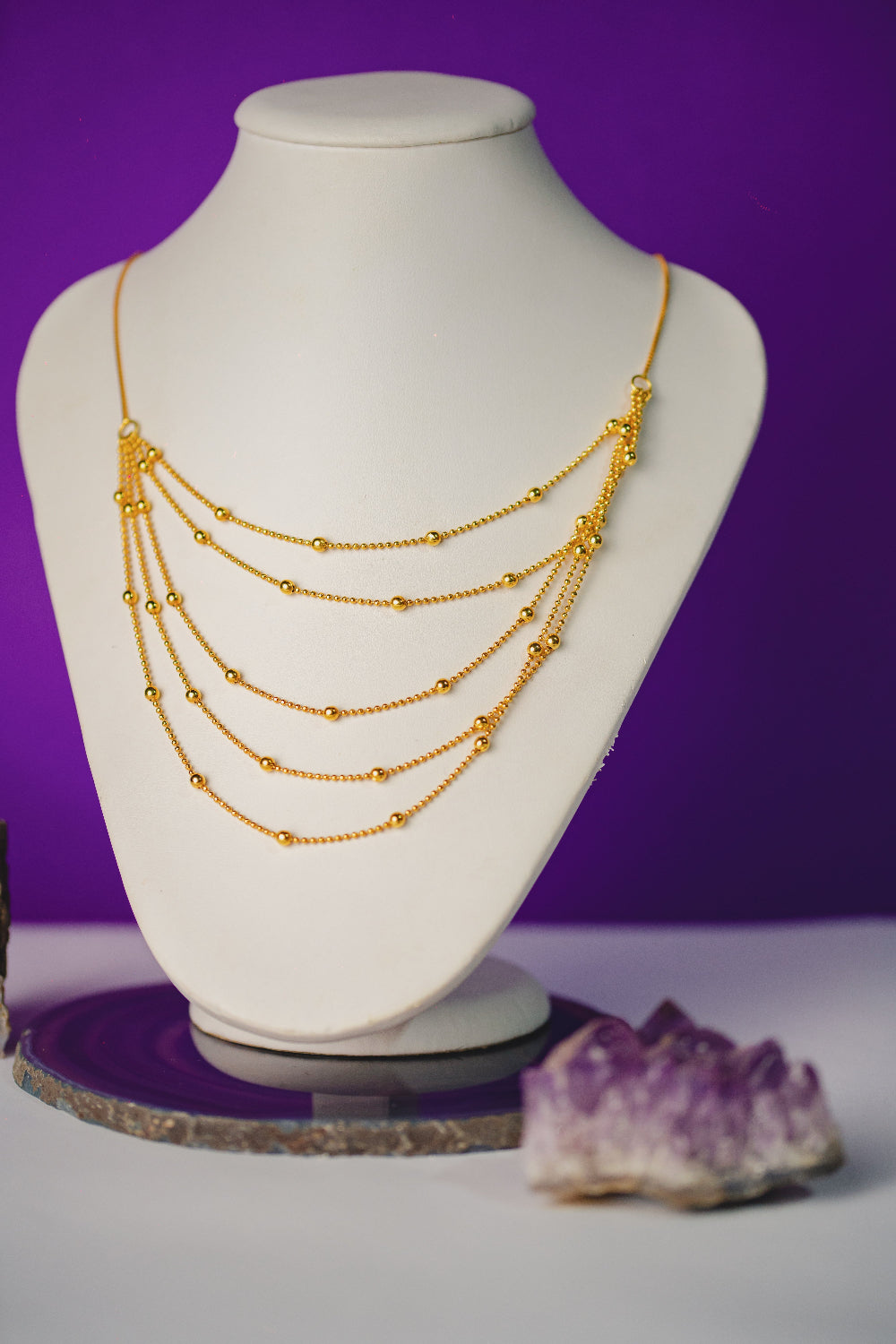 COLAR OUTLET FOLHEADO A OURO 18K
