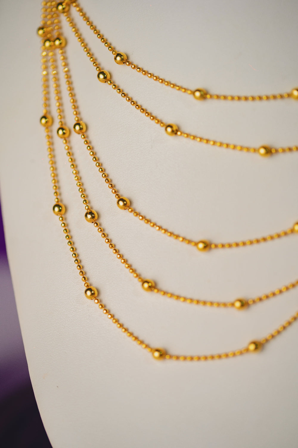 COLAR OUTLET FOLHEADO A OURO 18K