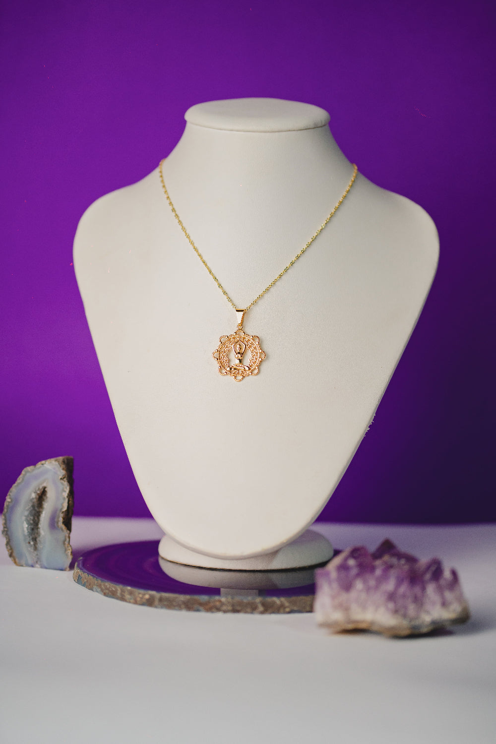 COLAR OUTLET FOLHEADO A OURO 18K