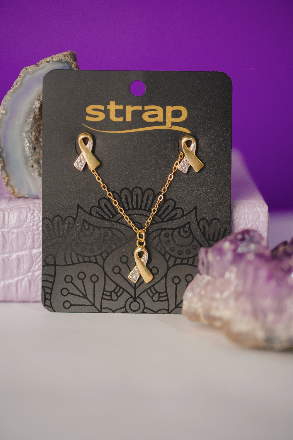 CONJUNTO OUTLET FOLHEADO A OURO 18K