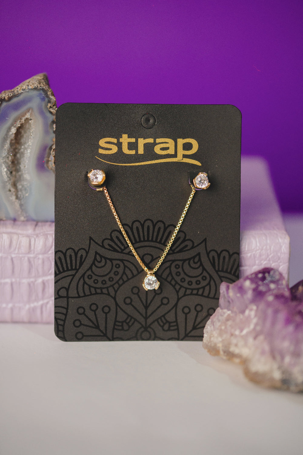 CONJUNTO OUTLET FOLHEADO A OURO 18K