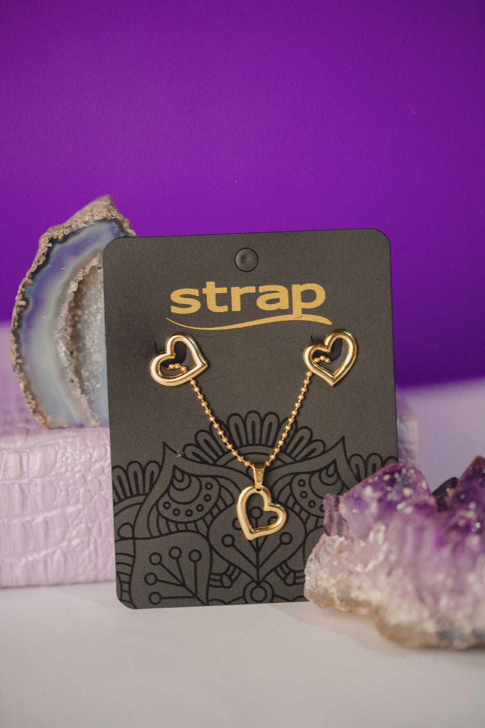 CONJUNTO OUTLET FOLHEADO A OURO 18K