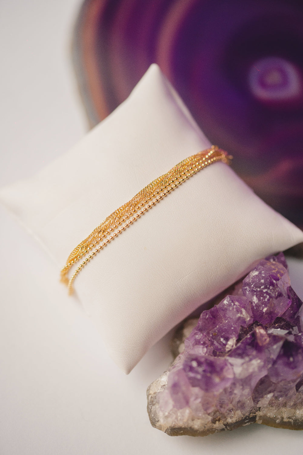 PULSEIRA OUTLET FOLHEADO A OURO 18K