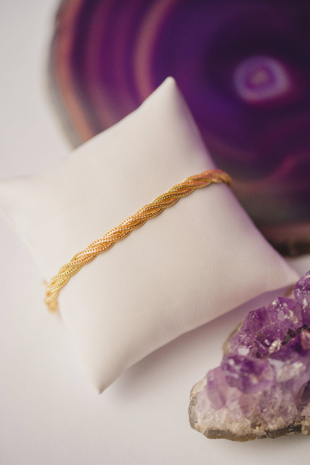 PULSEIRA OUTLET FOLHEADO A OURO 18K