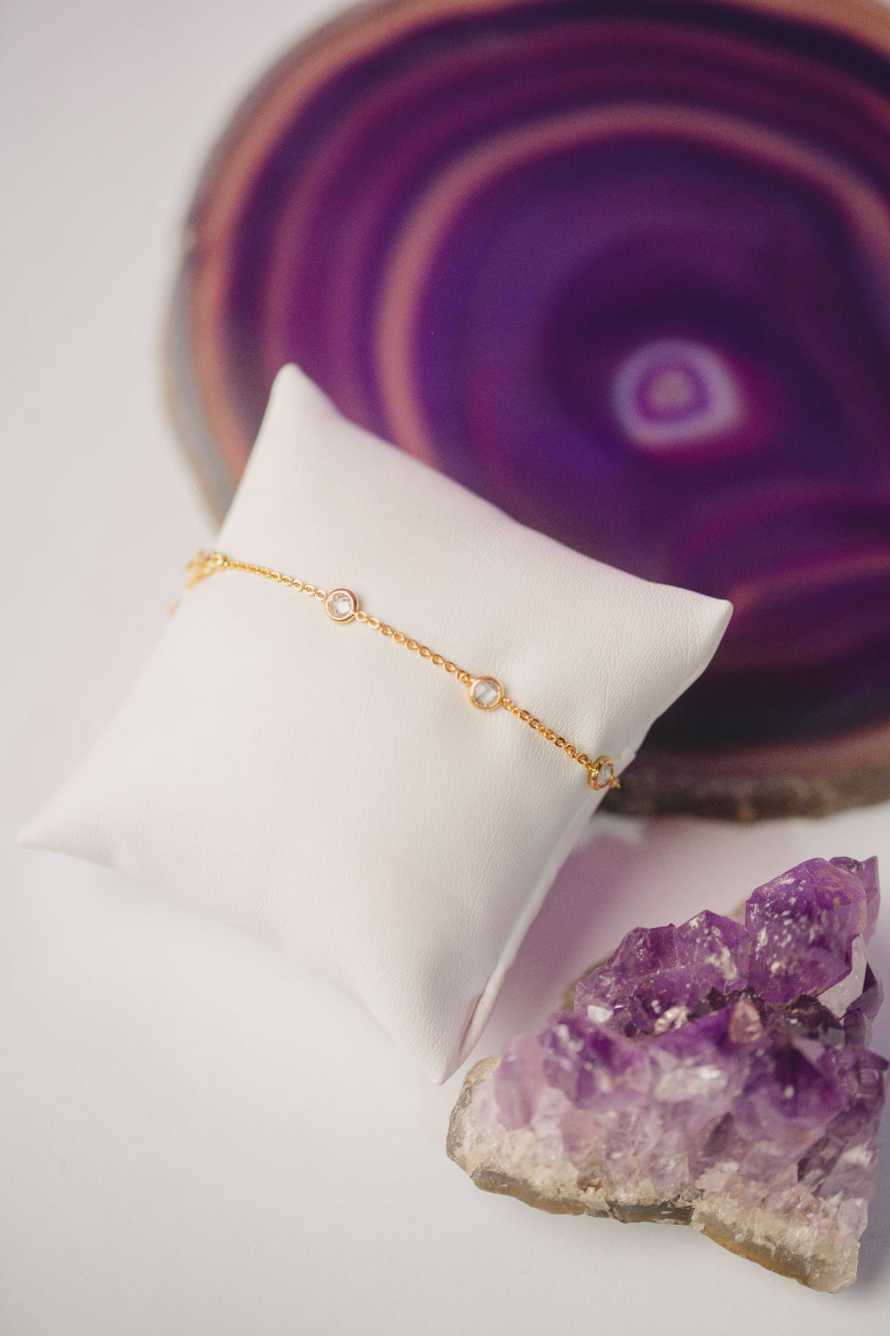 PULSEIRA OUTLET FOLHEADO A OURO 18K