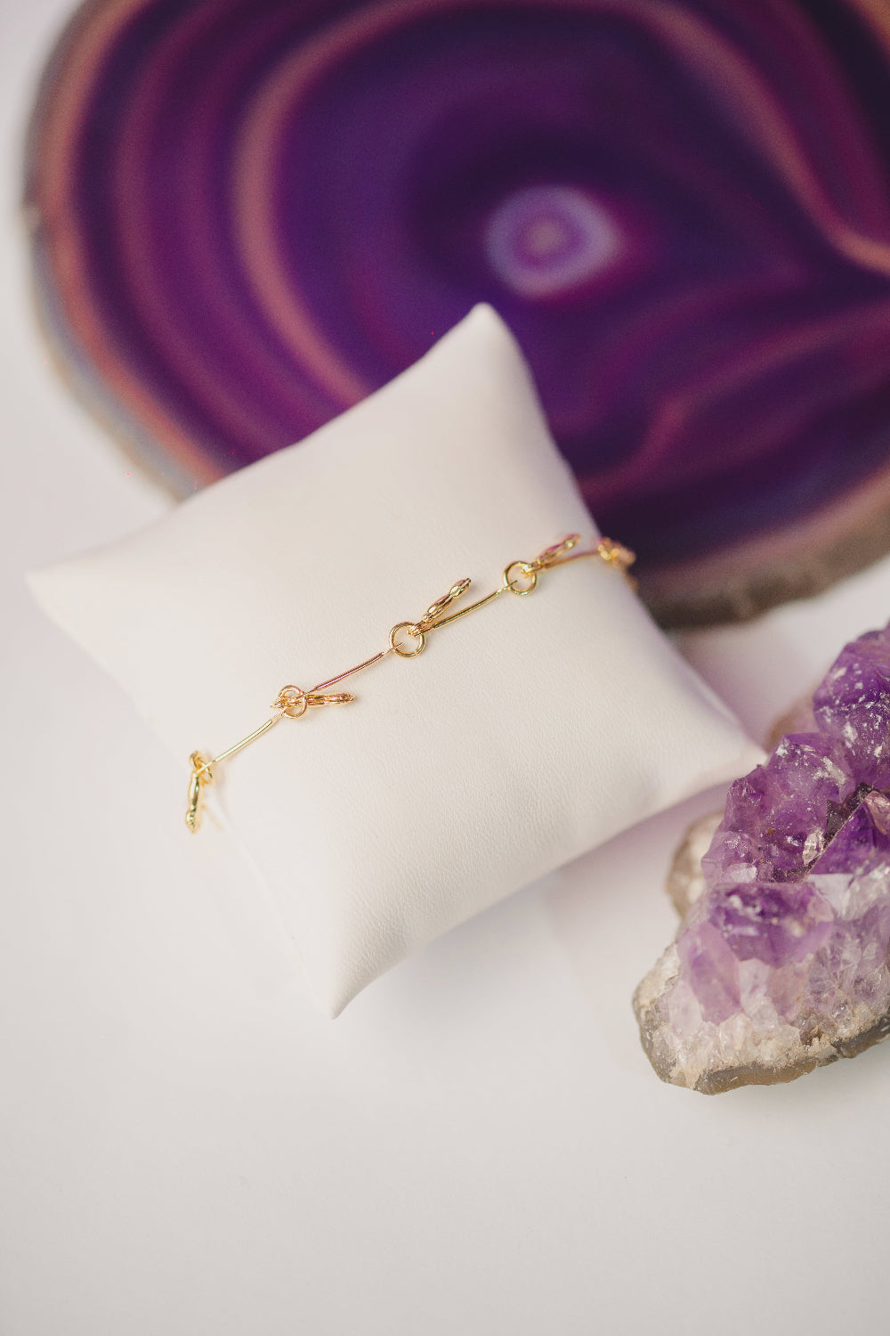 PULSEIRA OUTLET FOLHEADO A OURO 18K