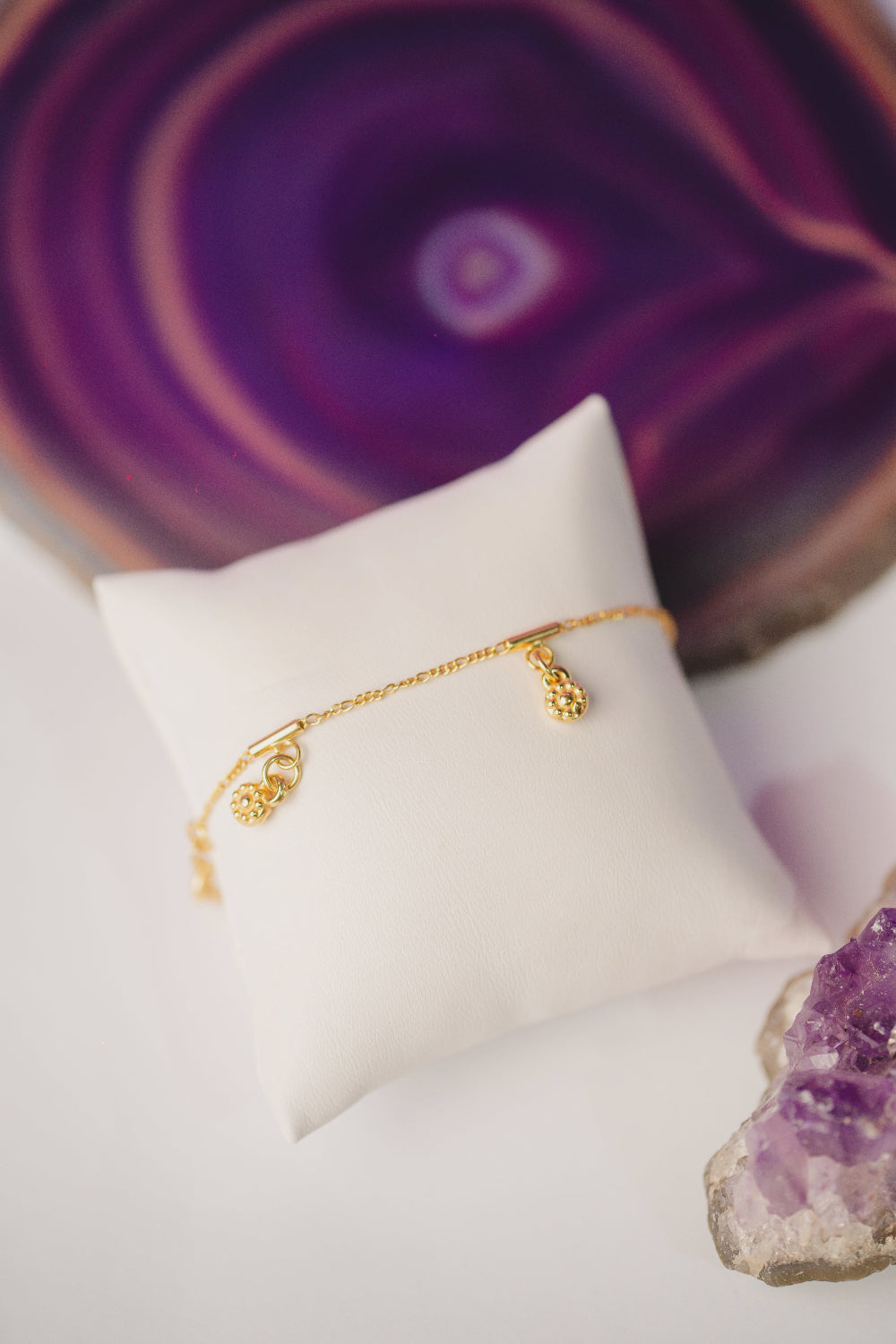 PULSEIRA OUTLET FOLHEADO A OURO 18K