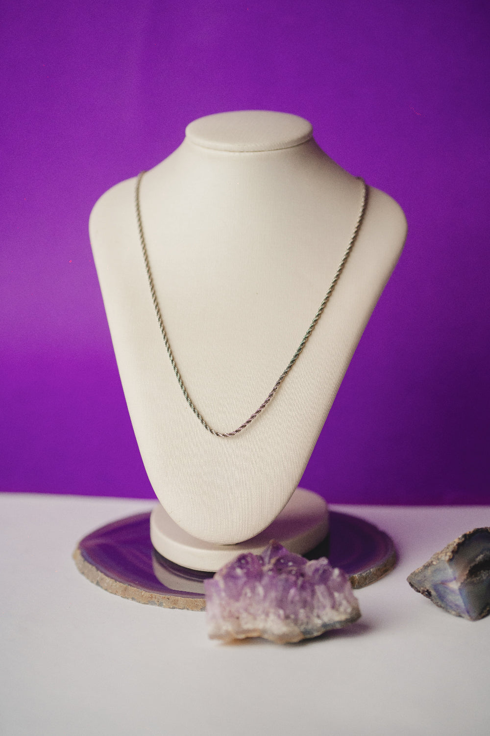 CORRENTE OUTLET FOLHEADO A PRATA ENVELHECIDA