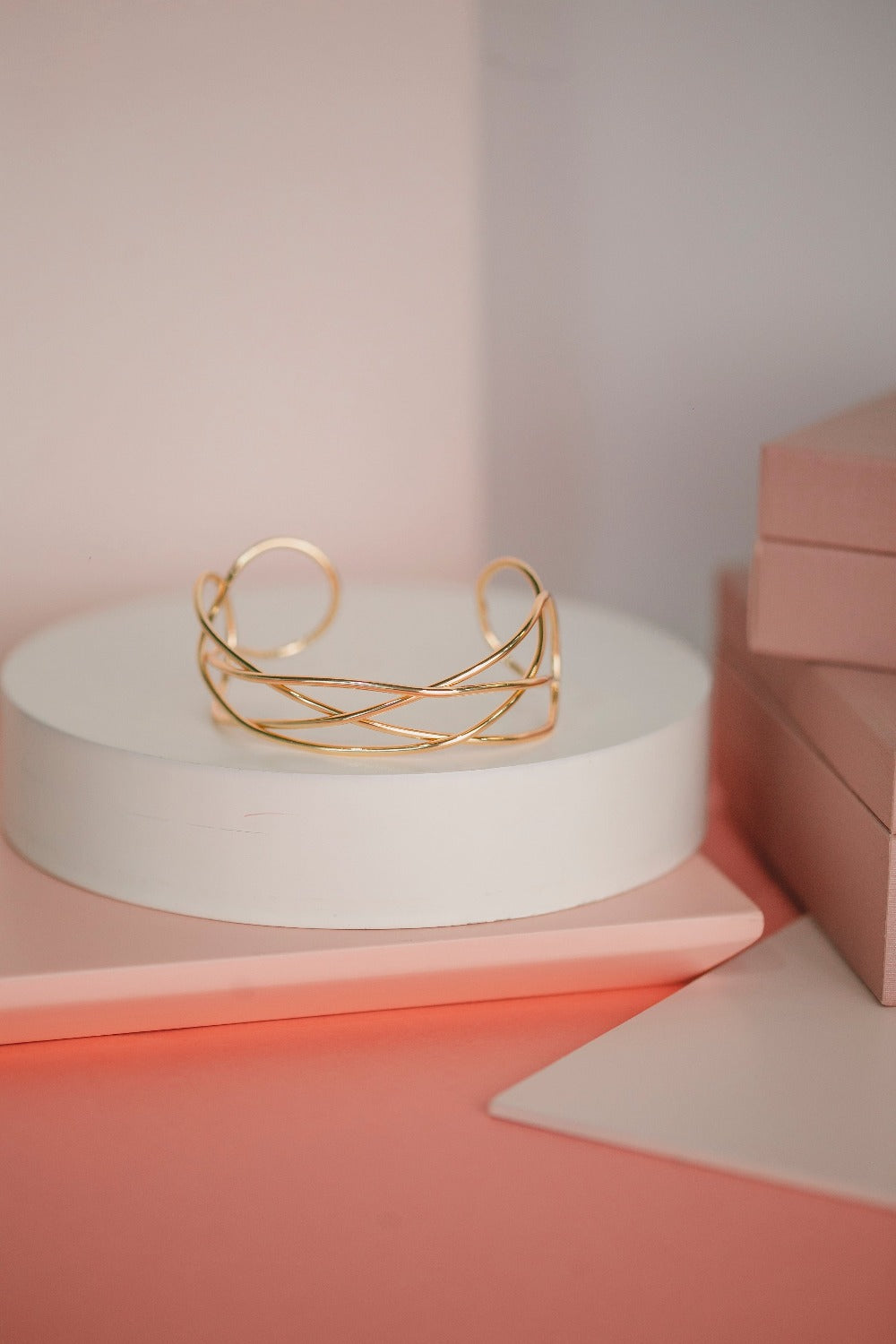 BRACELETE BIJUTERIA TRANÇADO