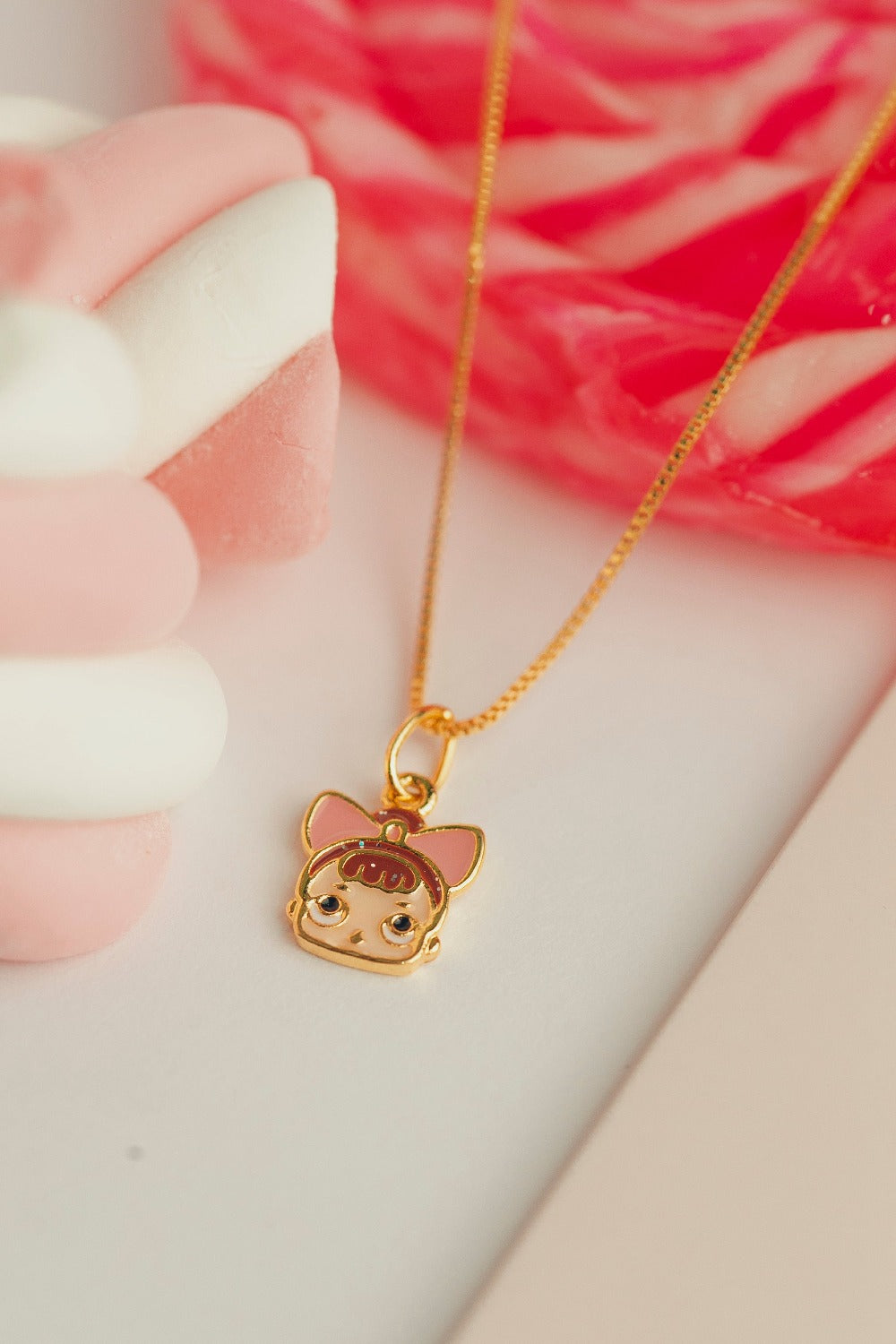 COLAR INFANTIL BONECA COLEÇÃO DIVERSÃO