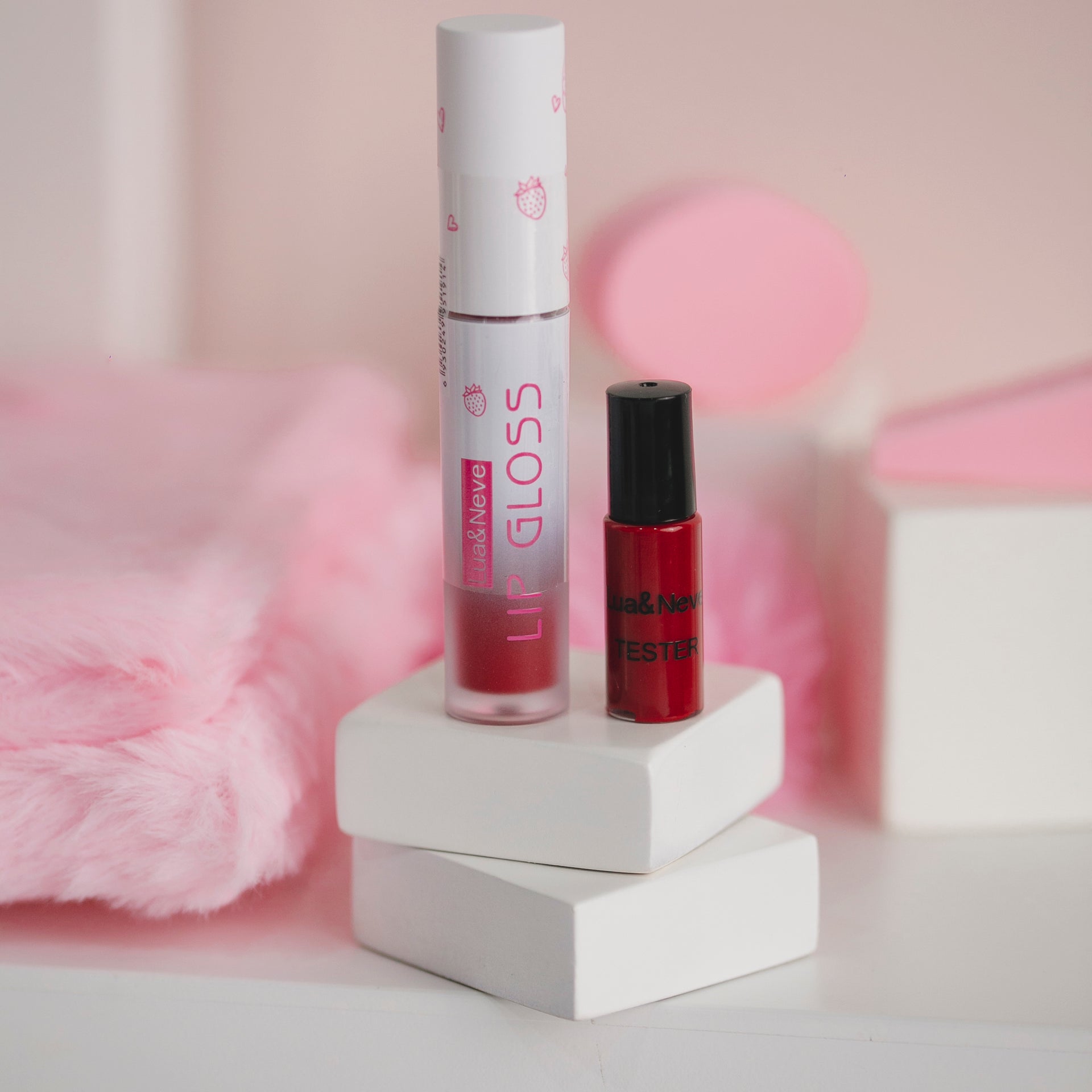 Lip Gloss Morango - Lua e Neve