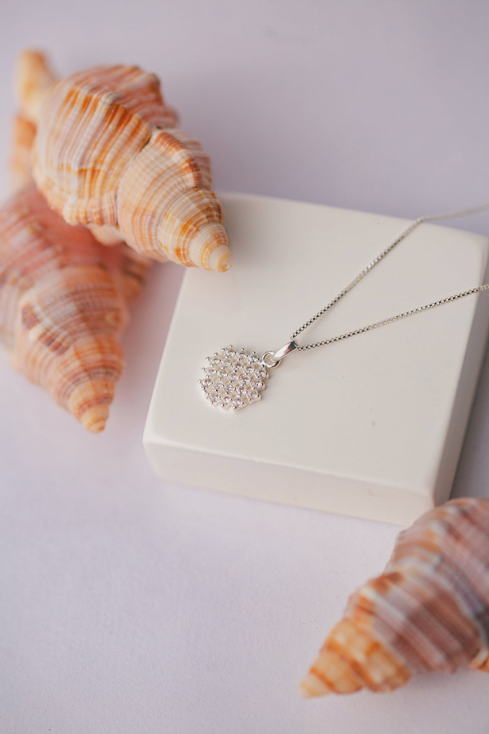 COLAR DE PRATA 925 45CM OCTOGONO DE ZIRCONIA