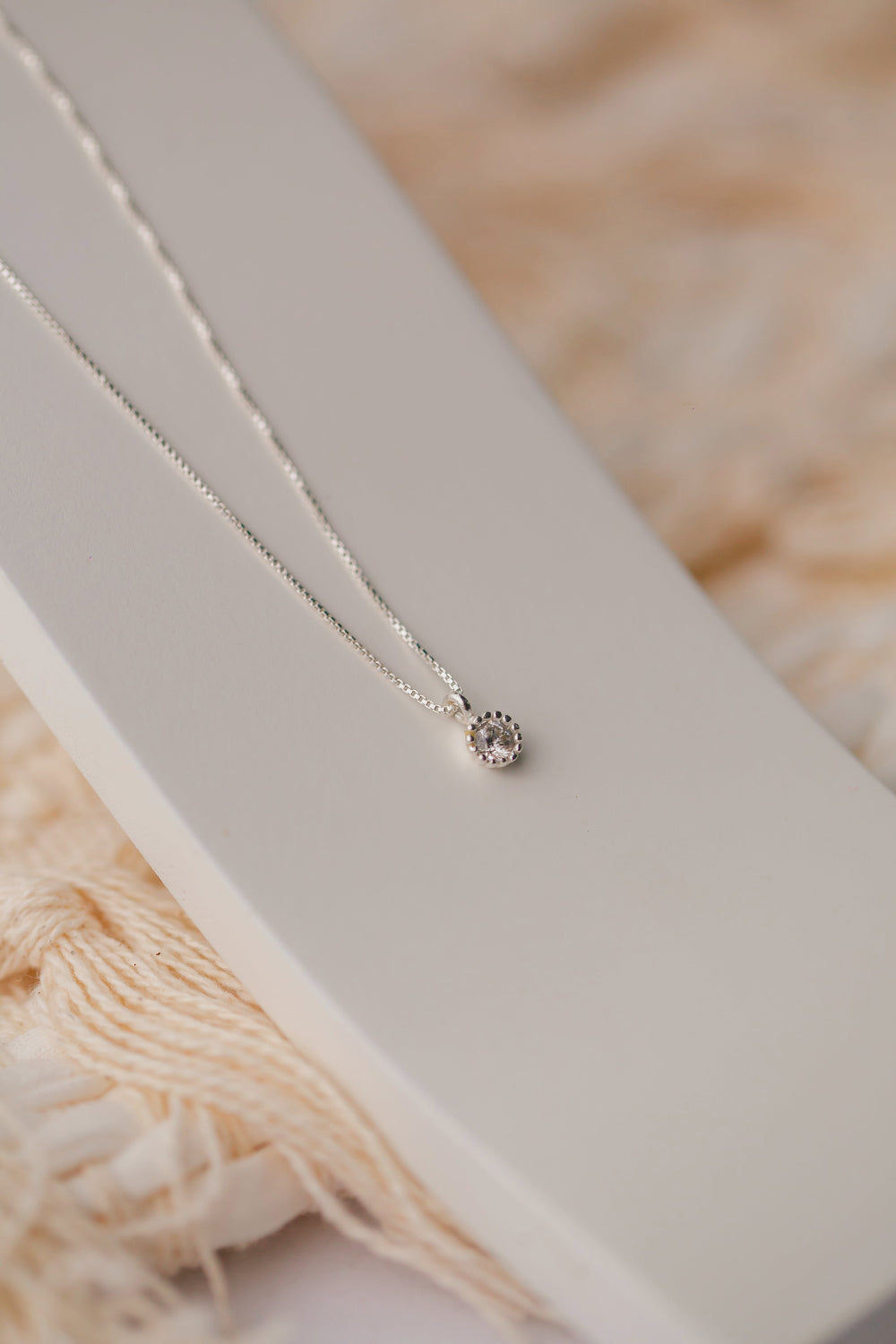 COLAR DE PRATA 925 40 CM PONTO DE LUZ