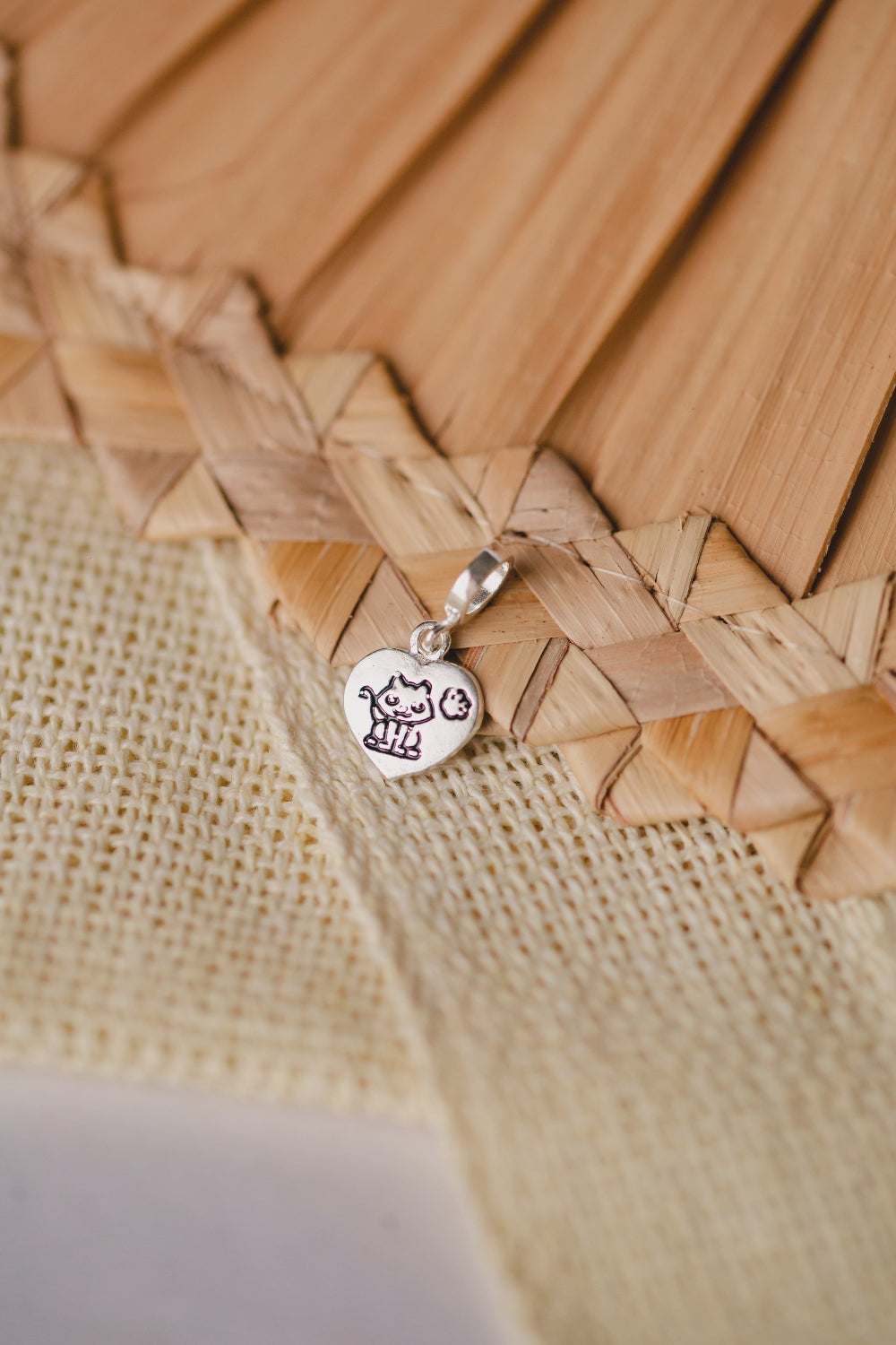 PINGENTE DE PRATA GATO