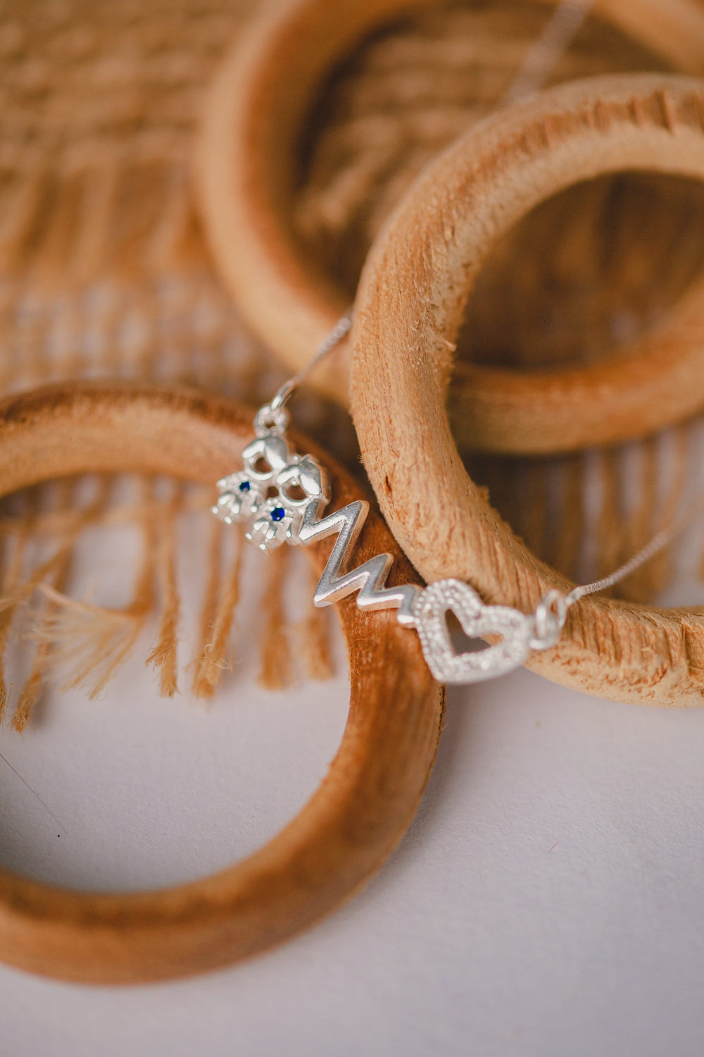 COLAR DE PRATA DOIS MENINOS