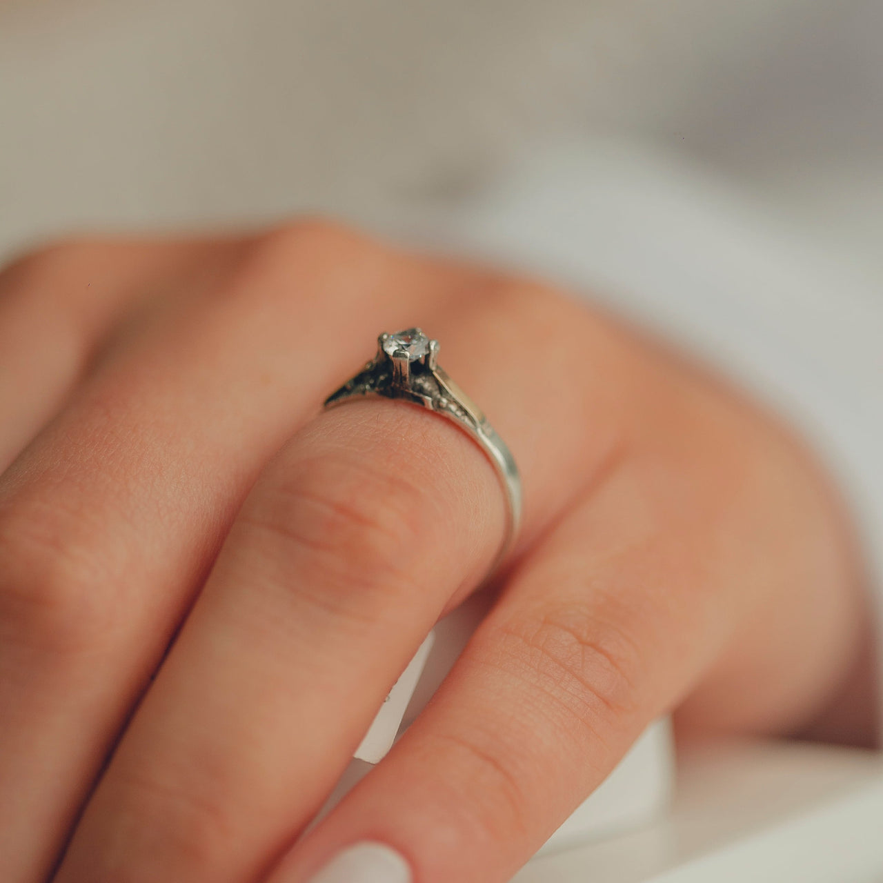 ANEL DE PRATA ESTILO 15 ANOS