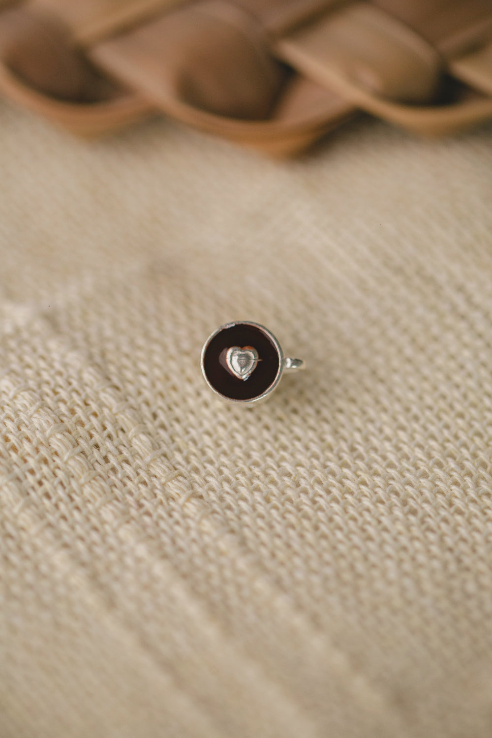 PINGENTE DE PRATA XICARA CAFE