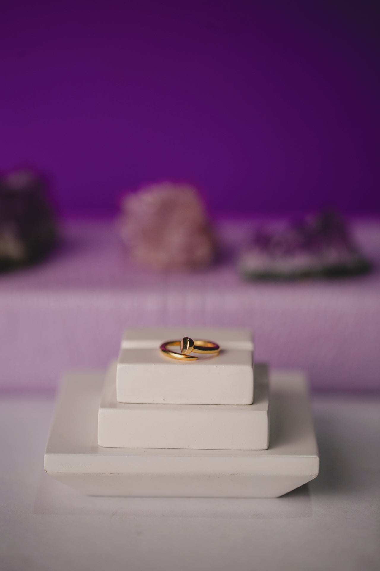 ANEL PREGO FALANGE FOLHEADO A OURO 18K