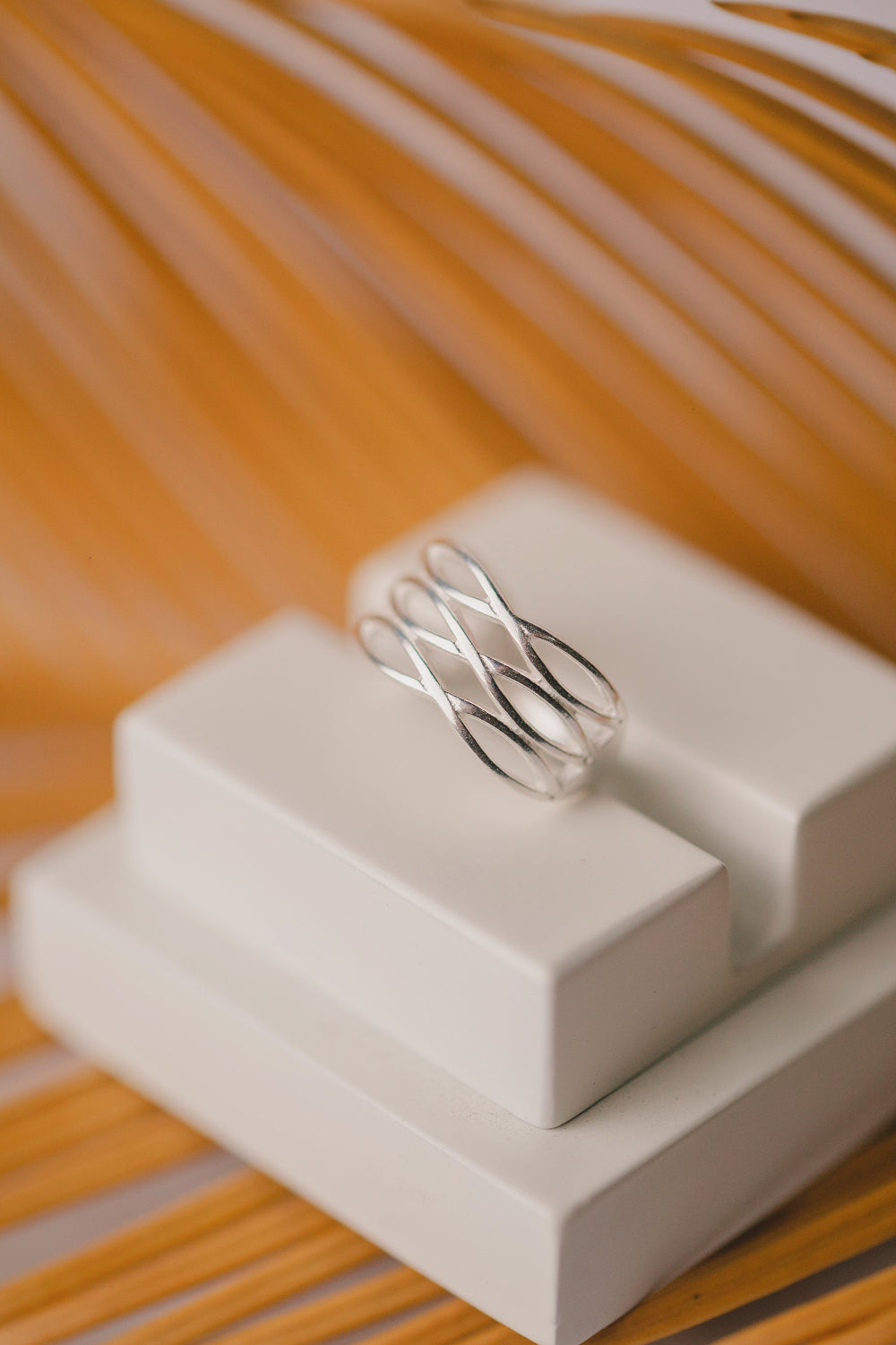 ANEL DE PRATA VARIOS ELOS