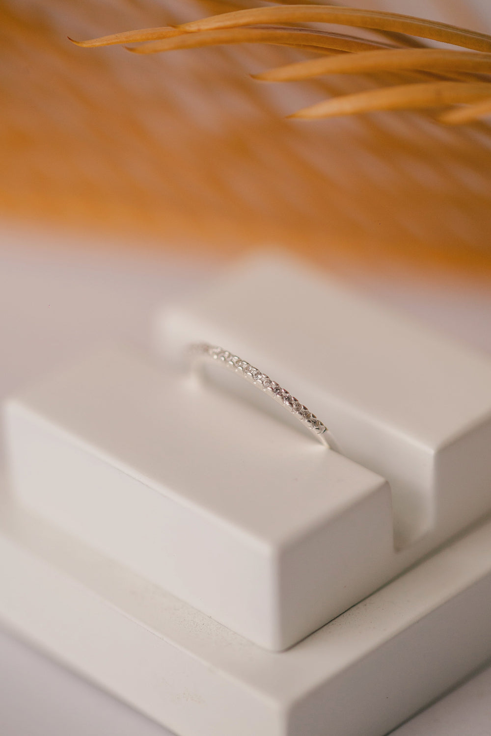 ANEL DE PRATA MEIA ALIANÇA