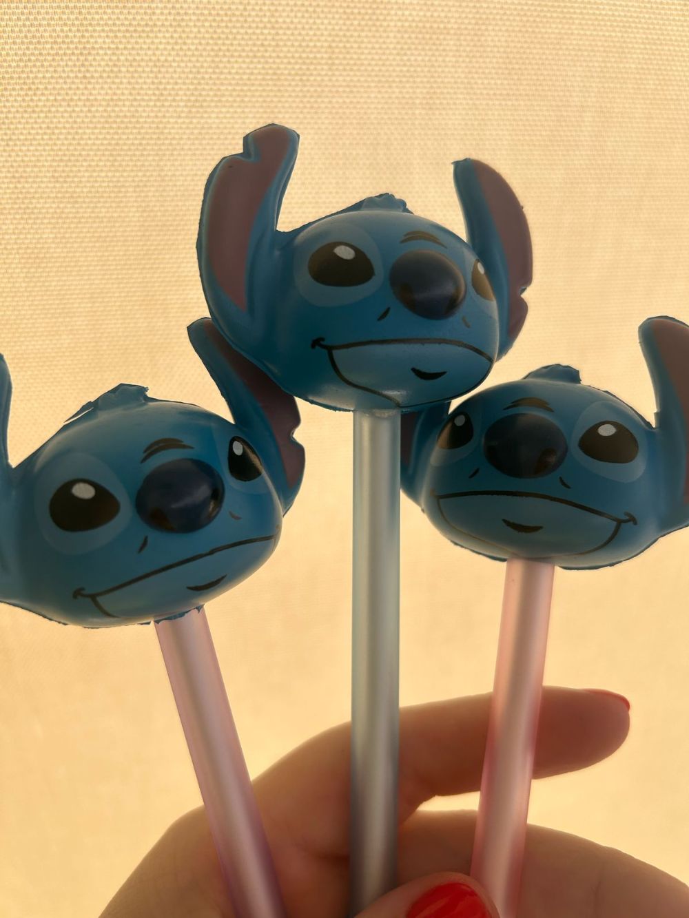 CANETA STITCH GRANDE OI FOFA