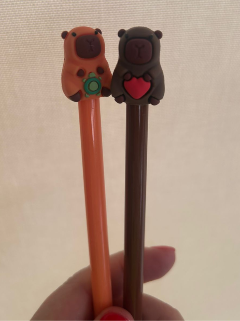 CANETA CAPIVARA OI FOFA
