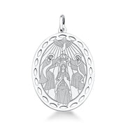 PINGENTE DE PRATA MARIA E ESPÍRITO SANTO NAS SAGRADAS ESCRITURAS STILL