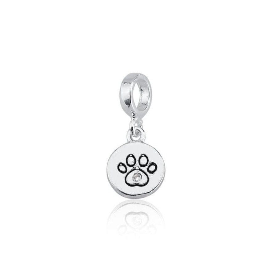PINGENTE MEDALHA COM PATINHA DE PET EM PRATA