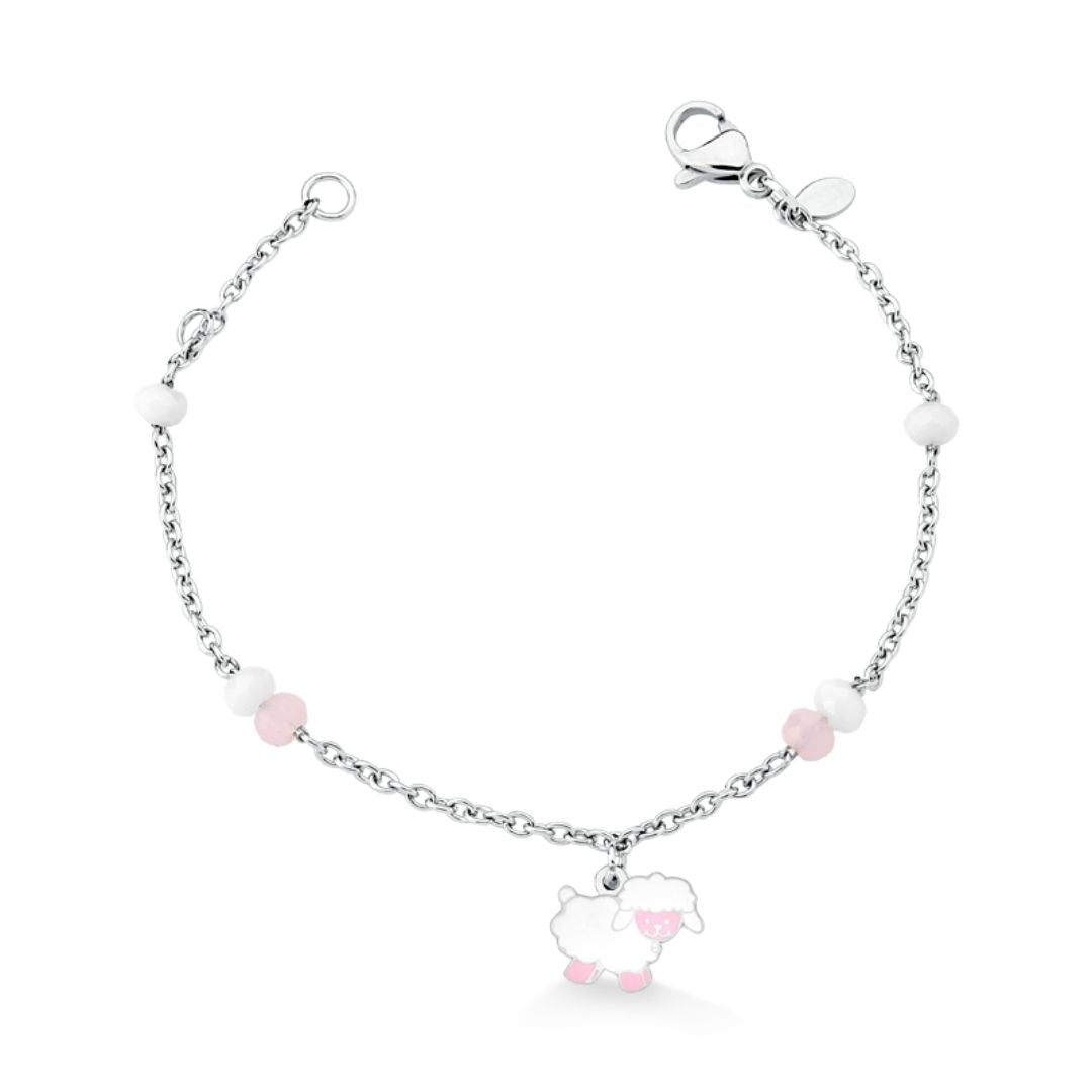 PULSEIRA OVELINHA EM AÇO EM INOX
