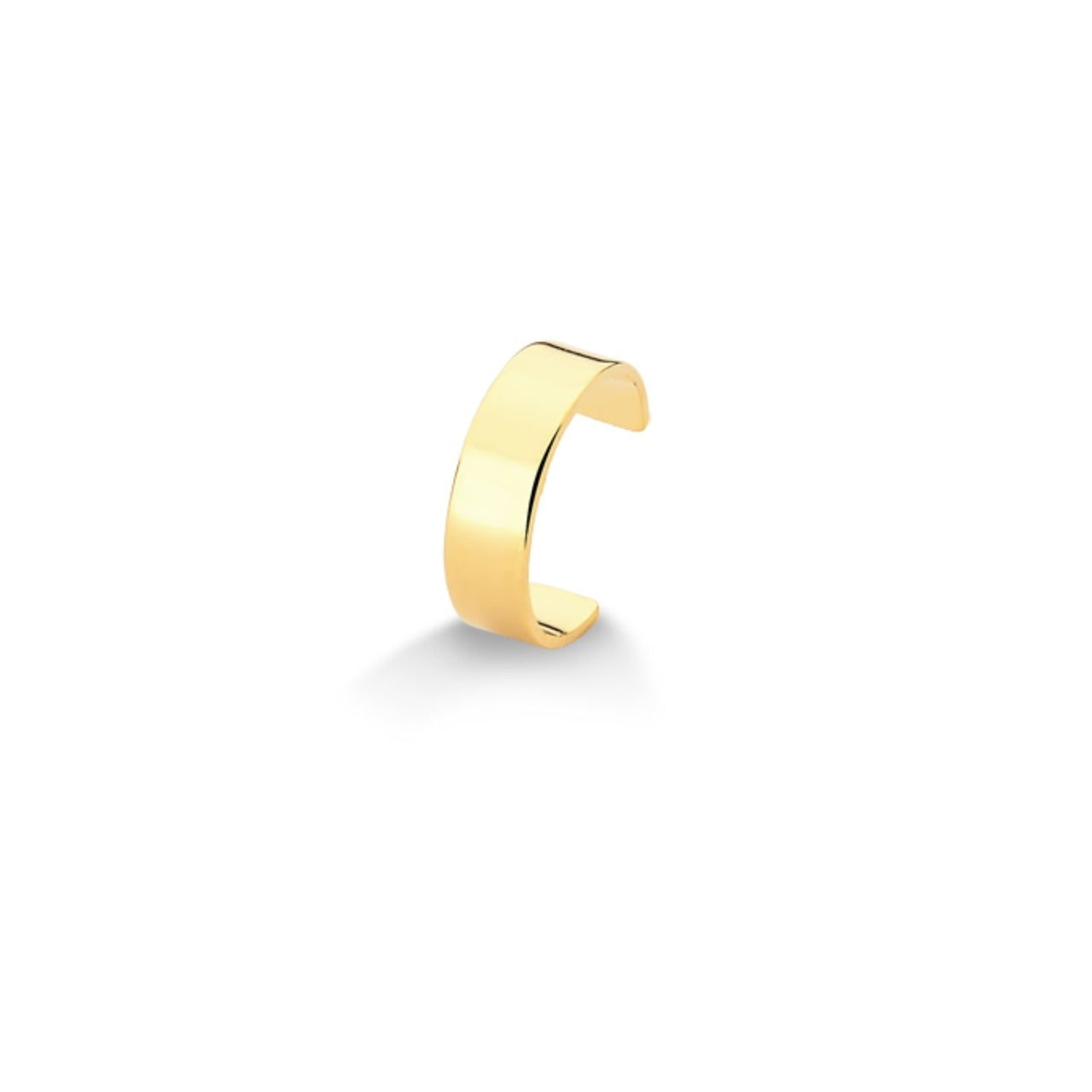 PIERCING DE ORELHA FINO FOLHEADO A OURO 18K