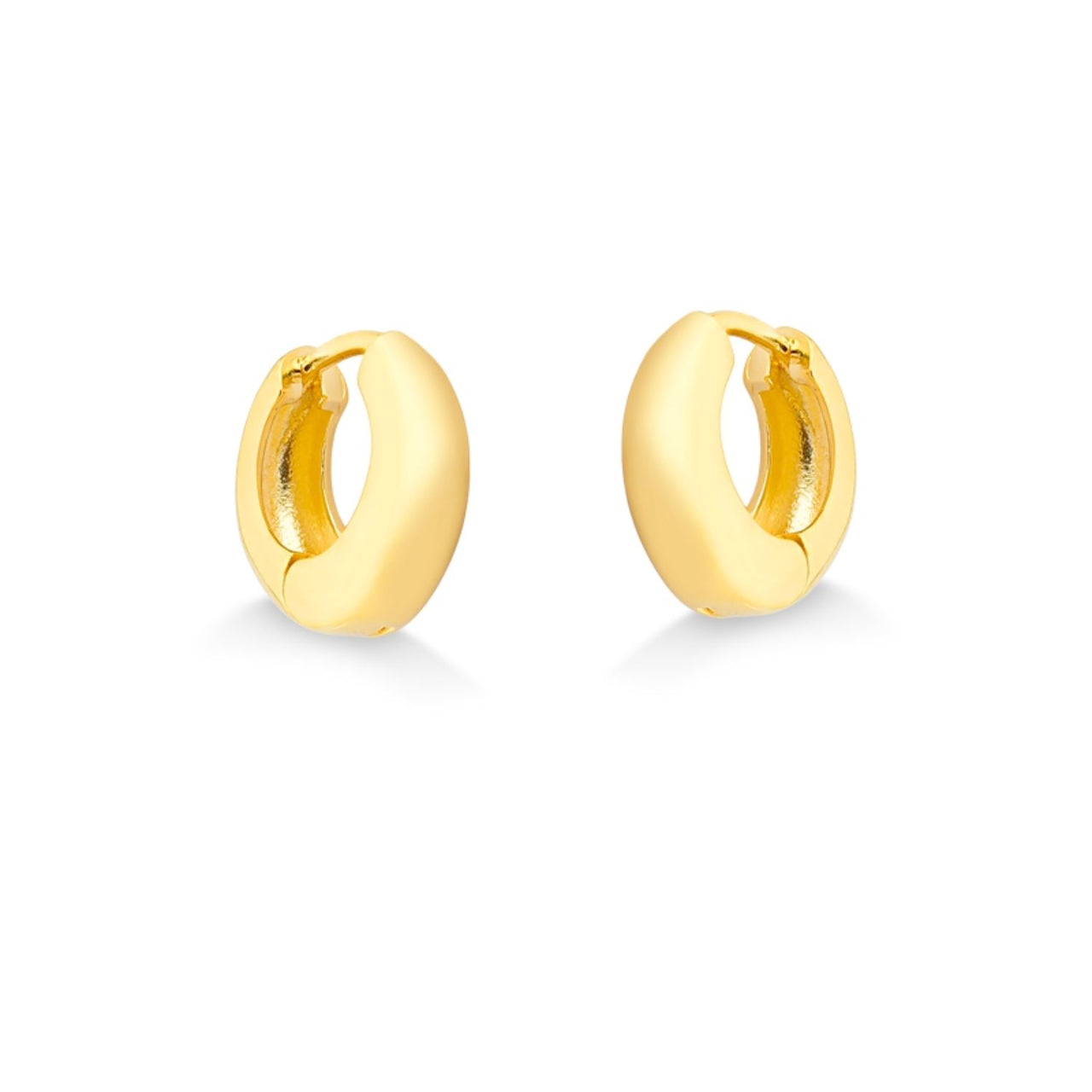 MIX DE BRINCO DE ARGOLA E PIERCING CRAVEJADO DE ZIRCONIA FOLHEADO A OURO 18K