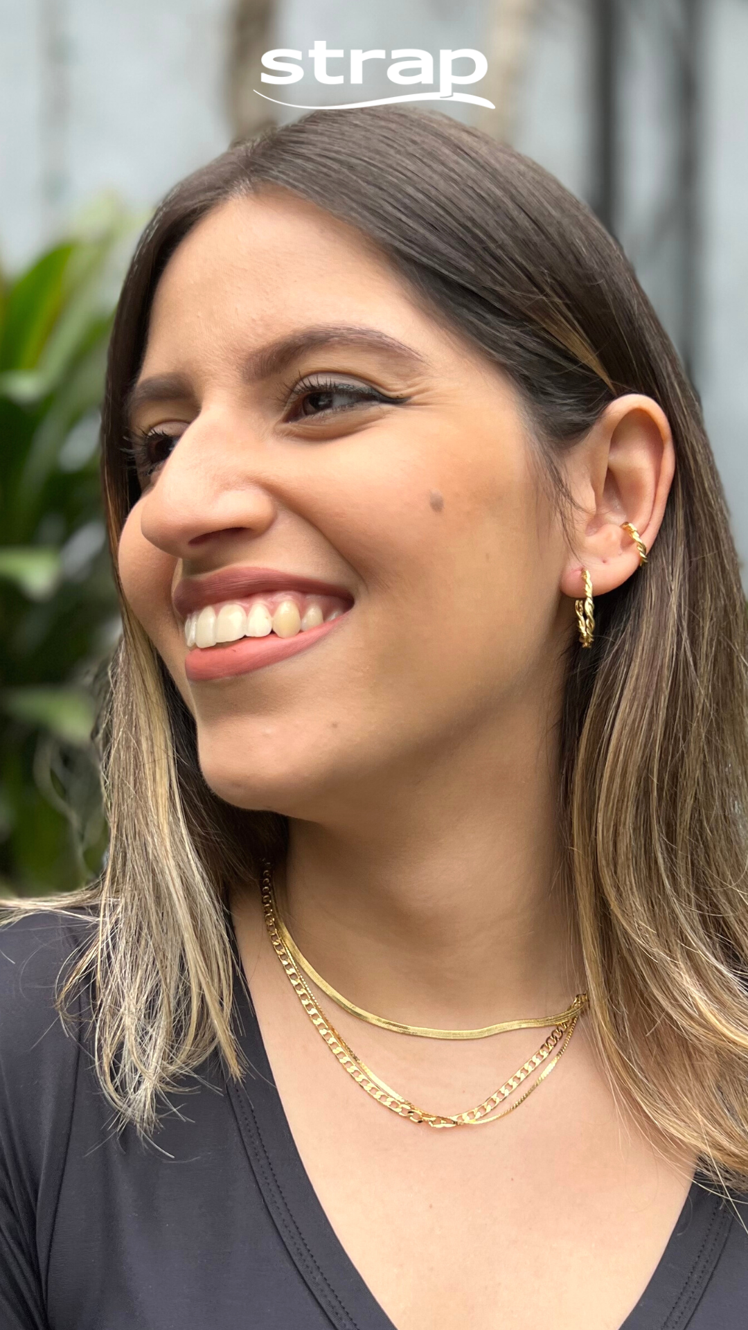 COLAR FIO LAMINADO FOLHEADO A OURO 18K