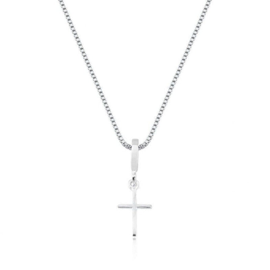 PINGENTE CRUCIFIXO EM PRATA