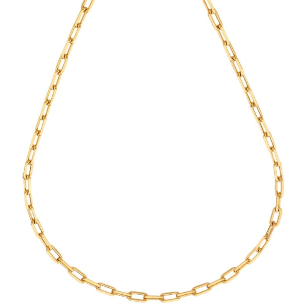 COLAR CHOKER  FOLHEADO A OURO 18K