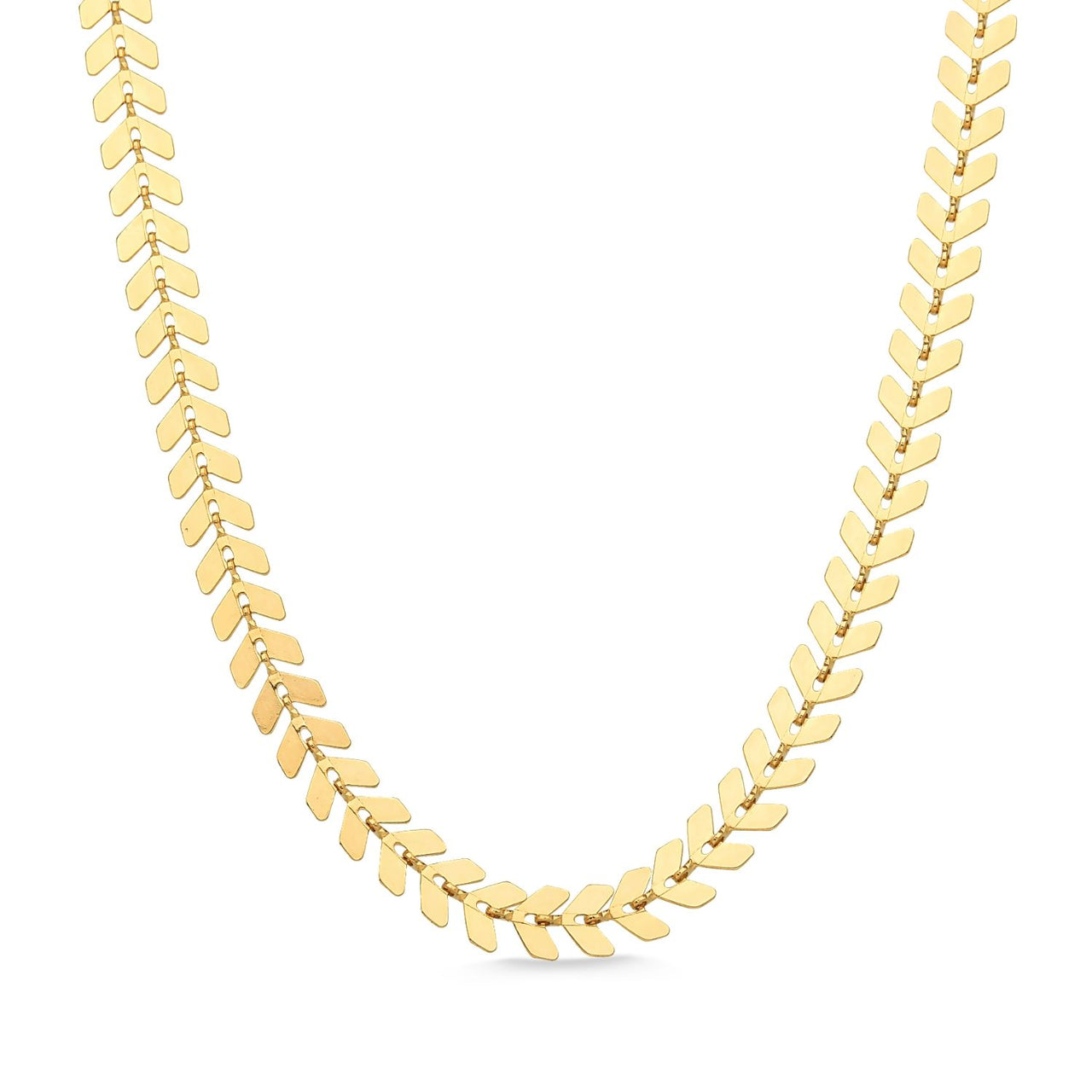 COLAR CHOKER SETAS FOLHEADO A OURO 18K